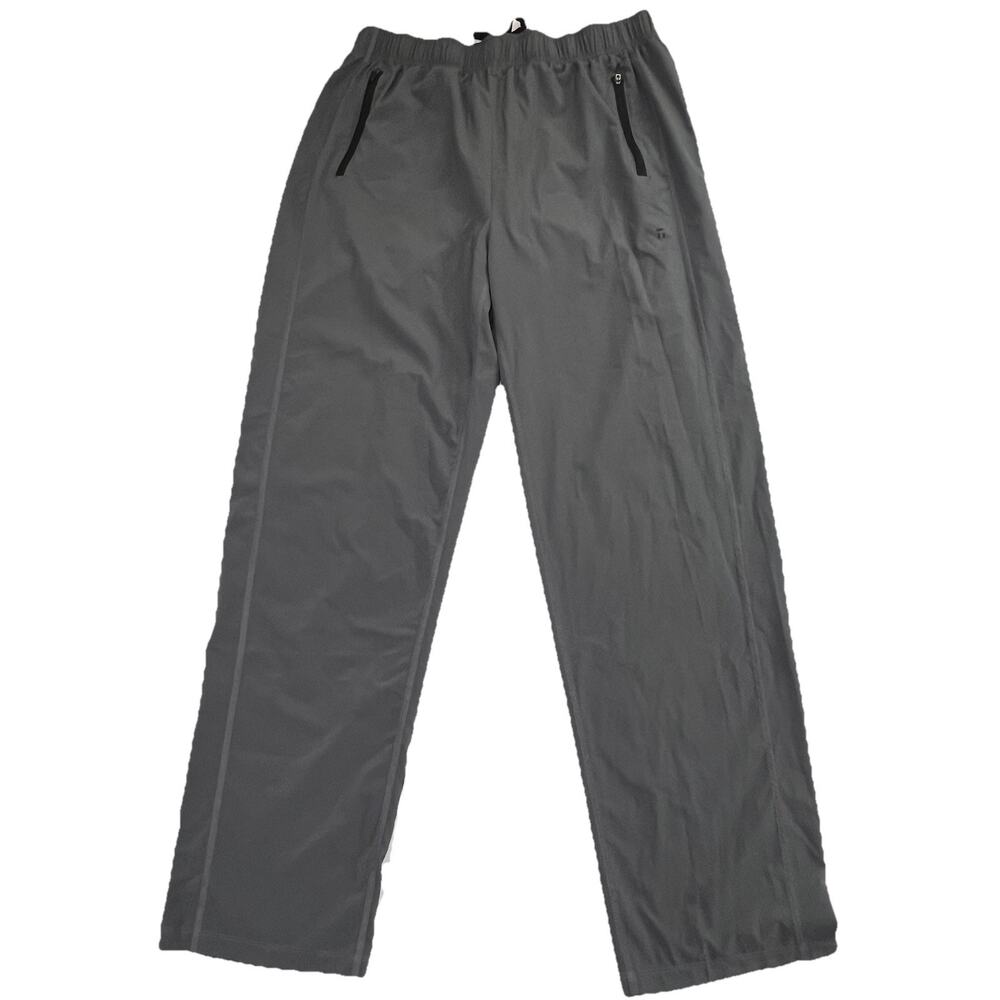 Tommy John Pants Mens Size L Gray Straight Leg Lounge Athleisure Casual Comfort